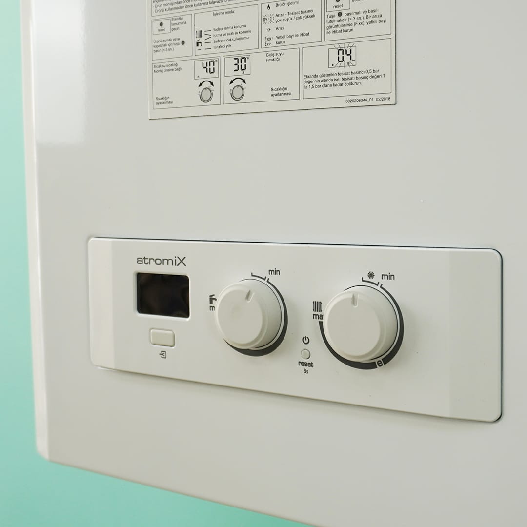 Resim Demirdöküm Atromix 24 KW 2 Yıl Garantili Tam Yoğuşmalı Kombi